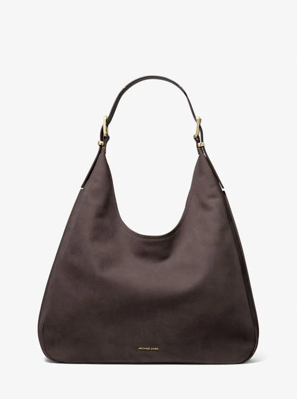 商品Michael Kors|Nolita Large Nubuck Hobo Shoulder Bag,价格¥2983,第1张图片