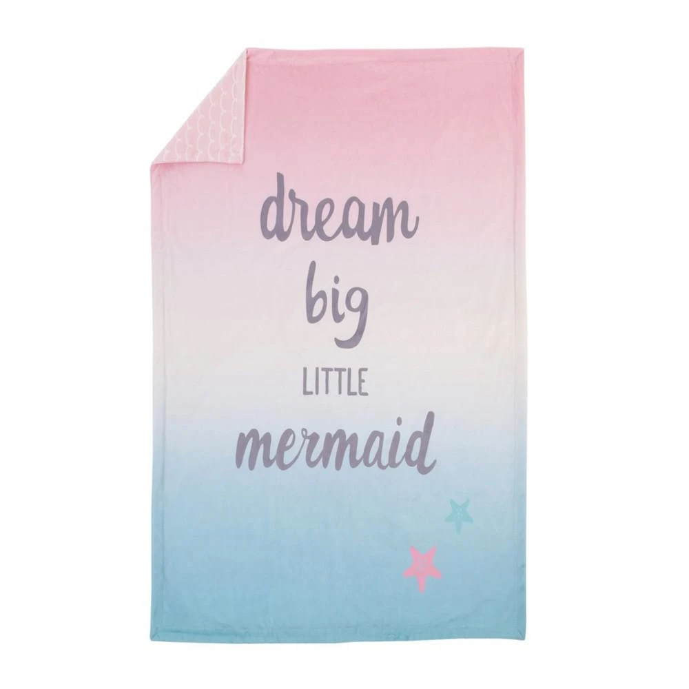 商品Macy's|Sugar Reef Mermaid Ombre Baby Blanket,价格¥337,第1张图片