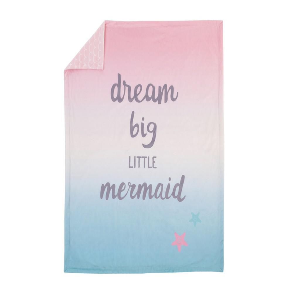 商品Macy's|Sugar Reef Mermaid Ombre Baby Blanket,价格¥389,第1张图片
