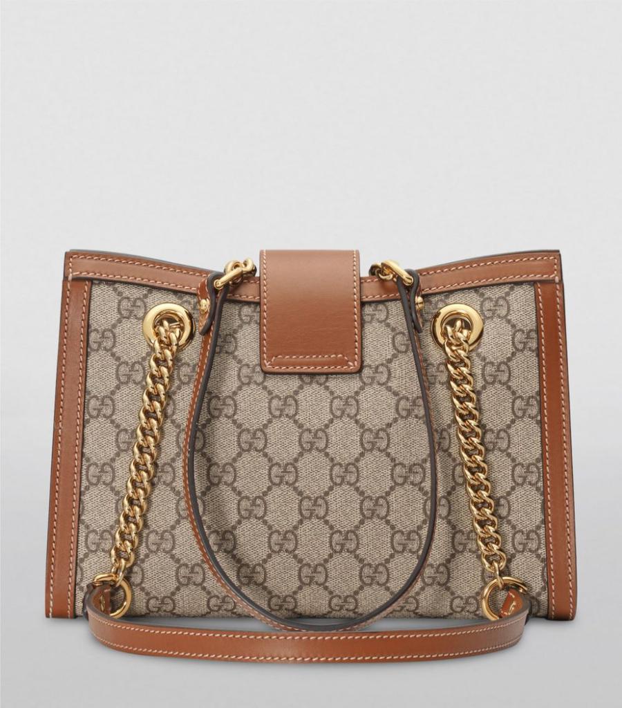 商品Gucci|Small GG Supreme Padlock Shoulder Bag,价格¥15683,第5张图片详细描述