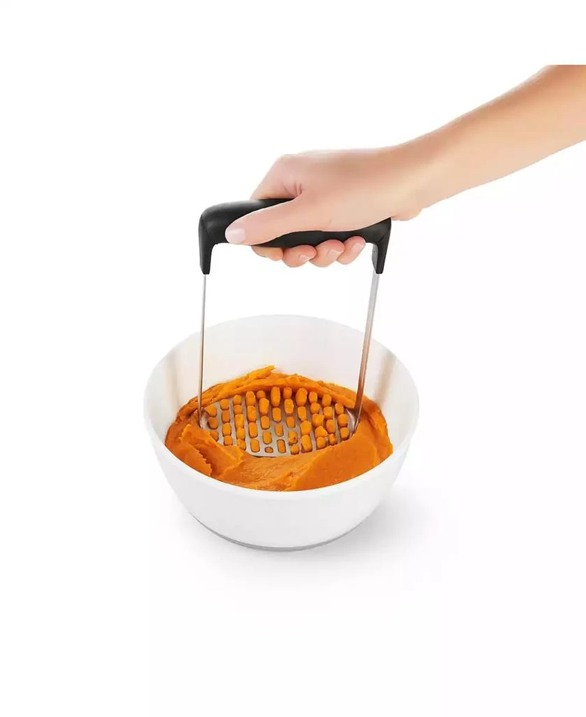 商品OXO|好好握不锈钢马铃薯搅碎机,价格¥119,第2张图片详细描述