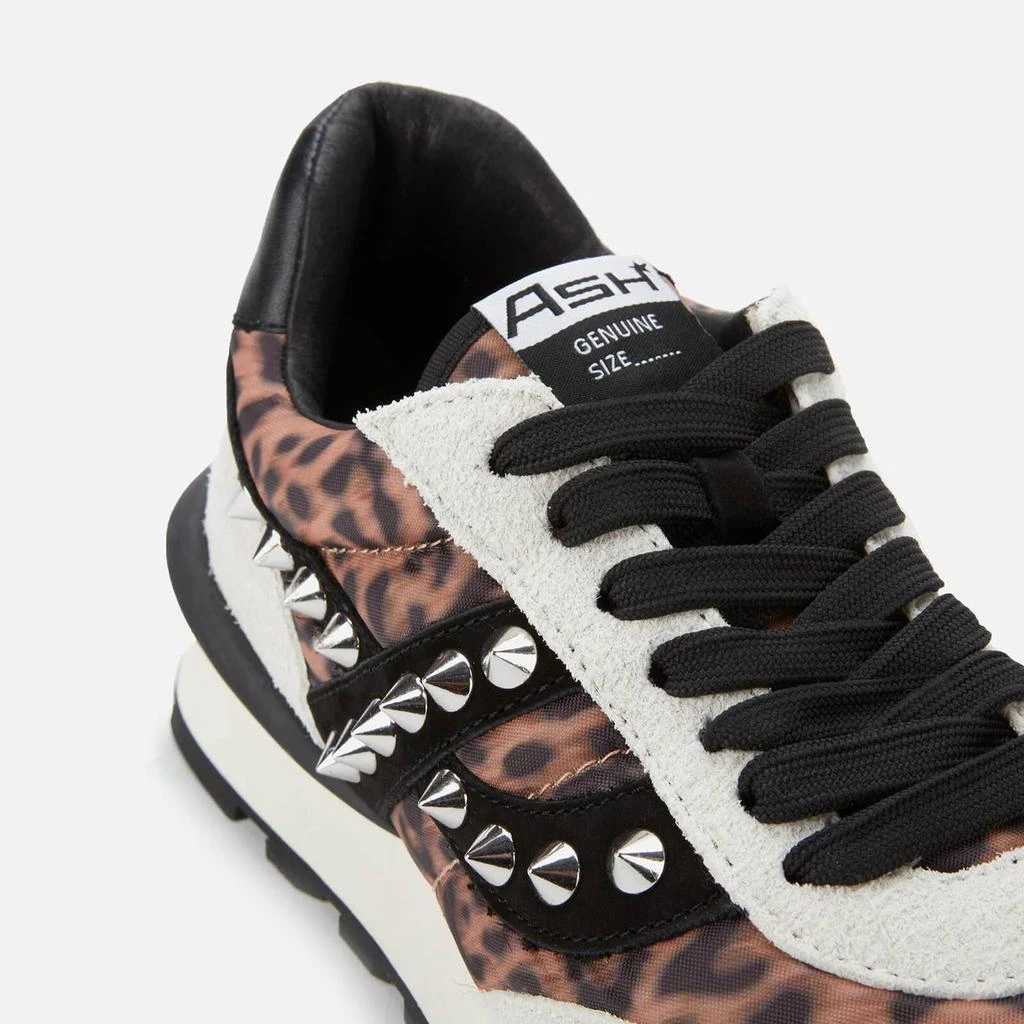 商品Ash|ASH WOMEN'S SPIDER STUDS SUSTAINABLE RUNNING STYLE TRAINERS - OFF WHITE/BEIGE/BLACK,价格¥570,第4张图片详细描述