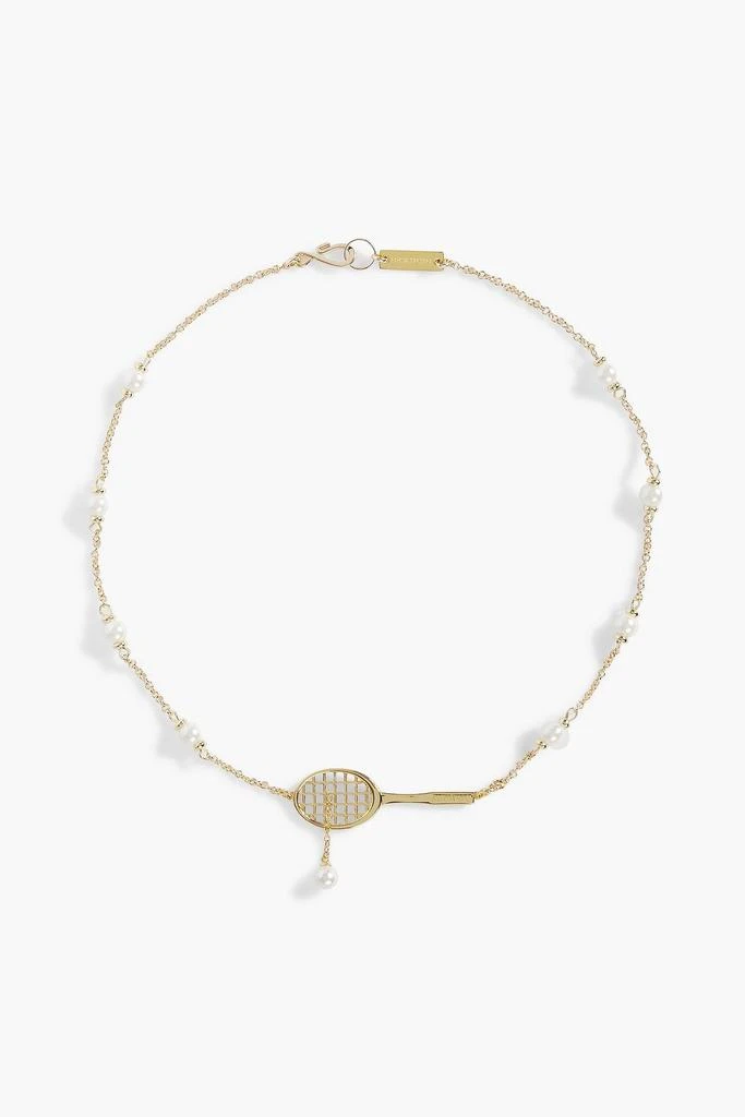商品shrimps|Gold-tone faux pearl necklace,价格¥435,第1张图片