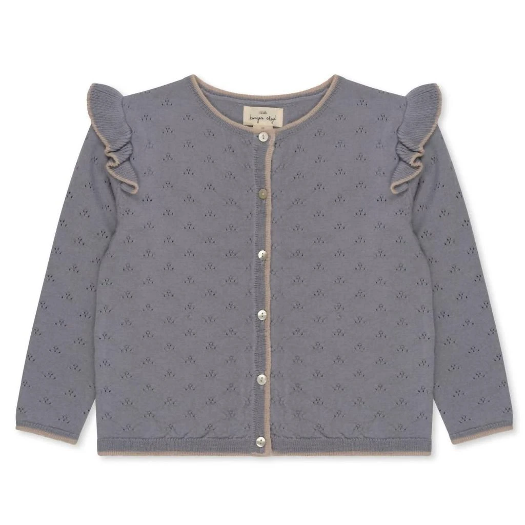 商品Konges Sløjd|Konges Sløjd - Girls' Valkan Pointelle Knit Sweater,价格¥515,第3张图片详细描述