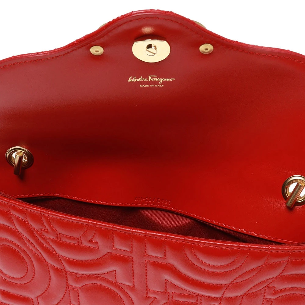 SALVATORE FERRAGAMO 红色女士斜挎包 22-D699-712971 商品