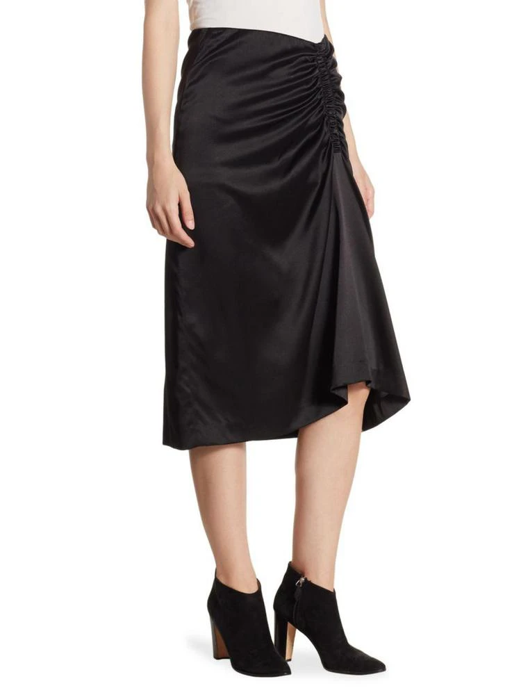 商品Theory|Tonal Stitched Knee-Length Skirt,价格¥986,第3张图片详细描述