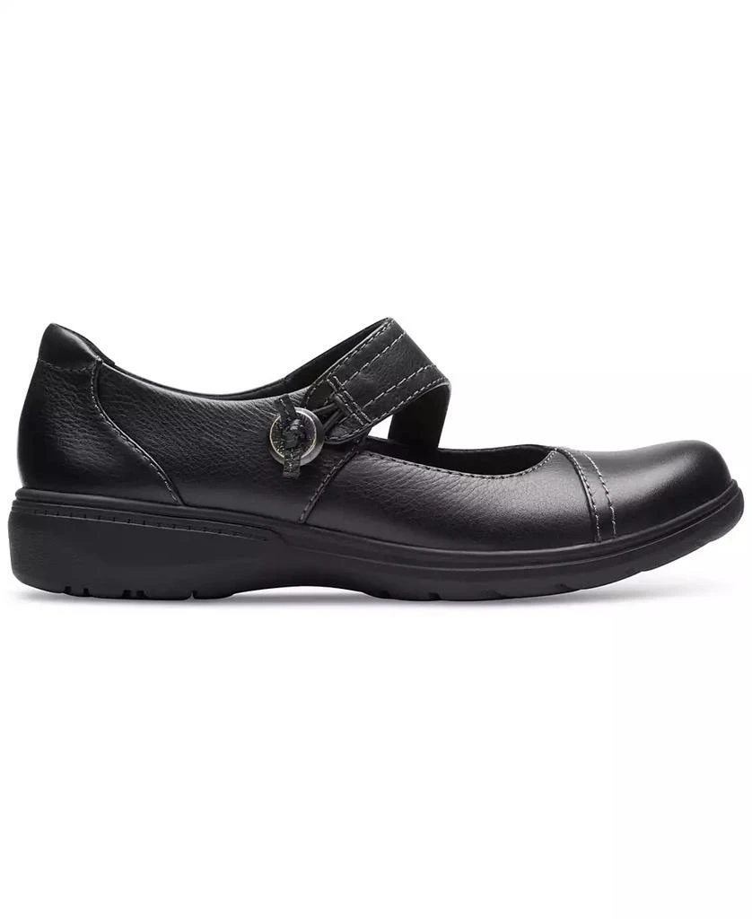 商品Clarks|Women's Carleigh Jane Top-Stitched Strap Shoes,价格¥404,第2张图片详细描述