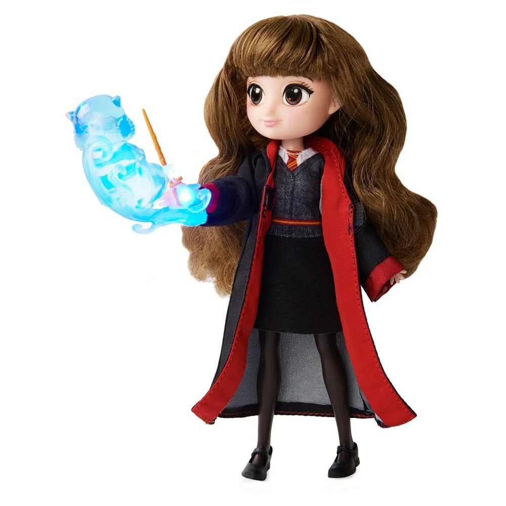 Harry Potter, 8-inch Hermione Granger Light-up Patronus Doll with 7 Doll Accessories and Hogwarts Robe, Kids Toys for Ages 5 and up 商品