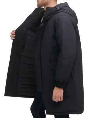 商品Cole Haan|Heavy Tech Faux-Fur Hooded Parka,价格¥2421,第5张图片详细描述