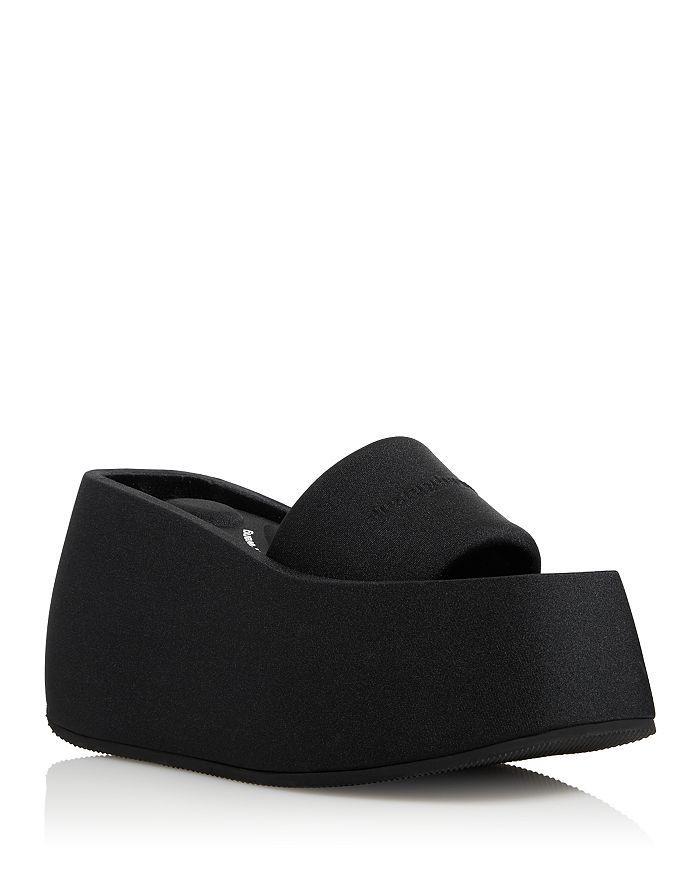 商品Alexander Wang|Women's Taji Platform Slide Sandals,价格¥2202,第3张图片详细描述