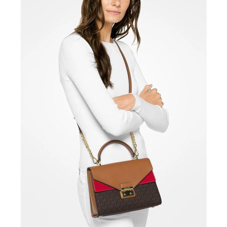 商品Michael Kors|MICHAEL  Signature Sloan Top Handle Satchel,价格¥777,第2张图片详细描述