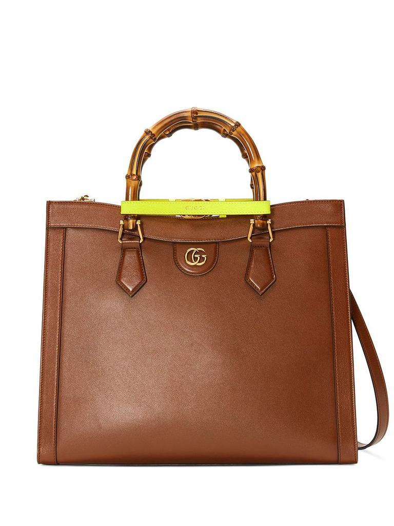 商品Gucci|GUCCI - Diana Leather Tote Bag,价格¥28661,第1张图片