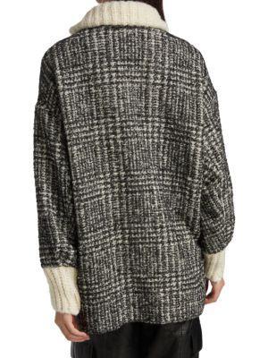 商品IRO|Kontin Knit-Trim Jacket,价格¥1452,第4张图片详细描述