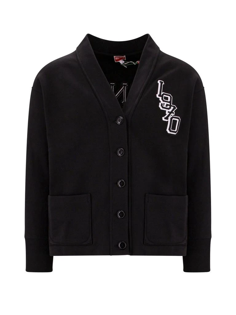 商品Kenzo|Kenzo Tiger Embroidered Knit Cardigan,价格¥2602,第1张图片
