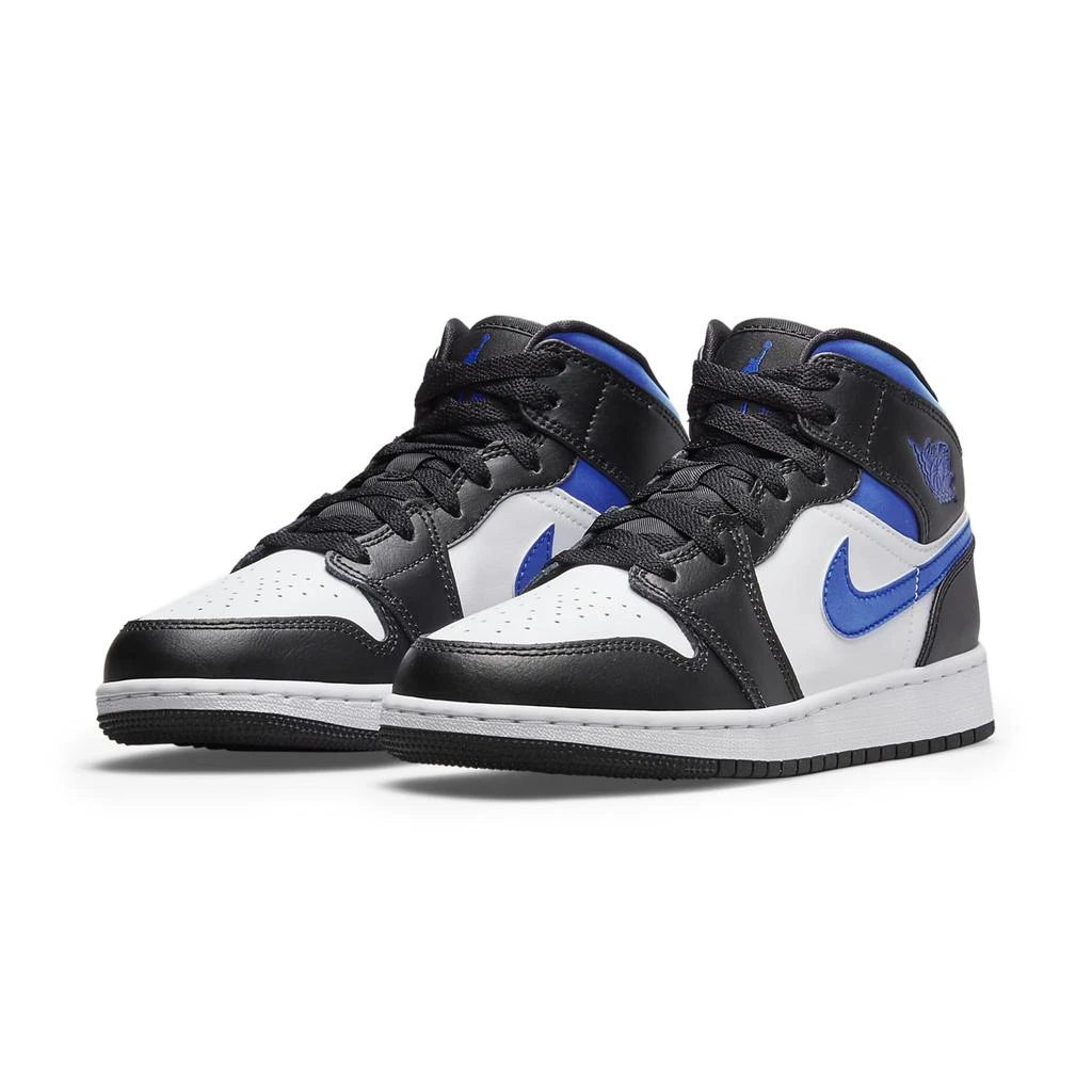 商品Jordan|Air Jordan 1 Mid Racer Blue 2.0 (GS),价格¥1408,第2张图片详细描述