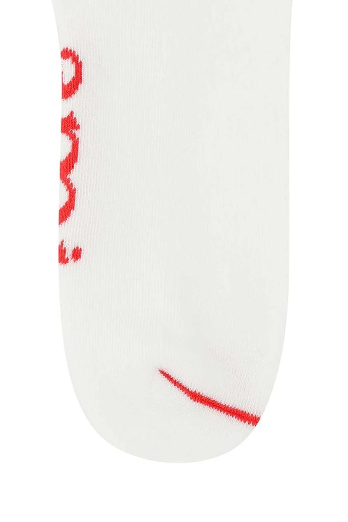 商品AMI|AMI Paris Stripes Logo Ribbed Socks,价格¥263,第2张图片详细描述