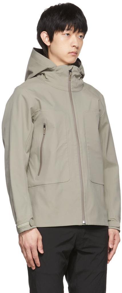 商品DESCENTE|Grey Polyester Reversible Jacket,价格¥6779,第4张图片详细描述