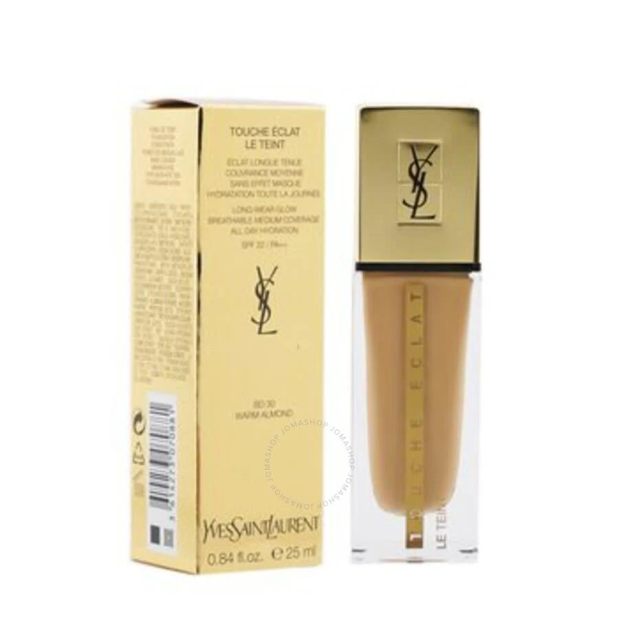 商品Yves Saint Laurent|Unisex Touche Eclat Le Teint Long Wear Glow Foundation SPF22 0.84 oz # BD30 Warm Almond Makeup 3614273070881,价格¥256,第2张图片详细描述