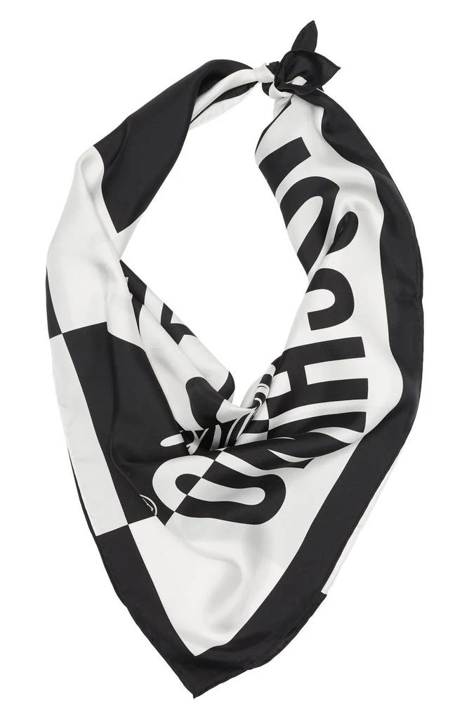 商品Moschino|Couture Silk Scarf,价格¥976,第1张图片