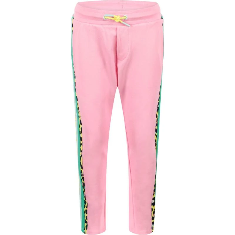 商品Marc Jacobs|Leopard logo side band track pants in pink,价格¥613,第1张图片