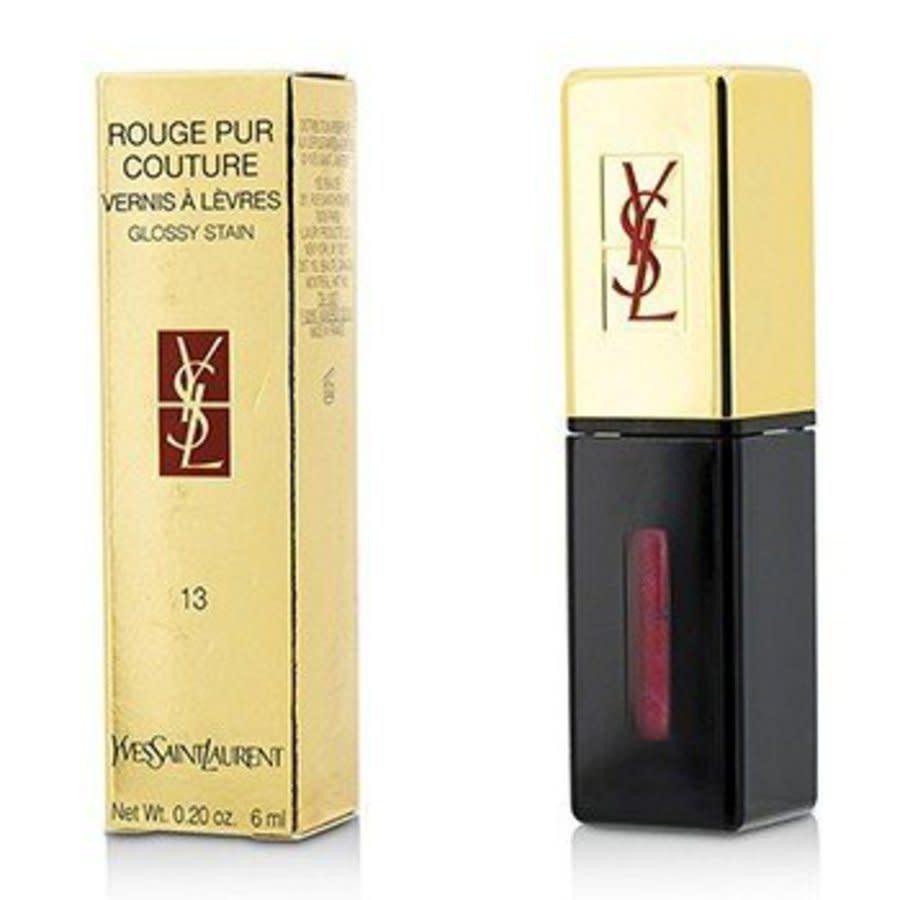 商品Yves Saint Laurent|Ysl / Rouge Pur Couture Vernis A Levres Glossy Stain (13) Rose Tempera 0.2 oz,价格¥235,第1张图片