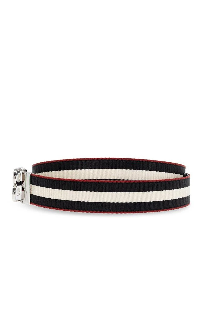 商品Bally|Bally Striped Reversible Logo-Buckle Belt,价格¥805,第2张图片详细描述