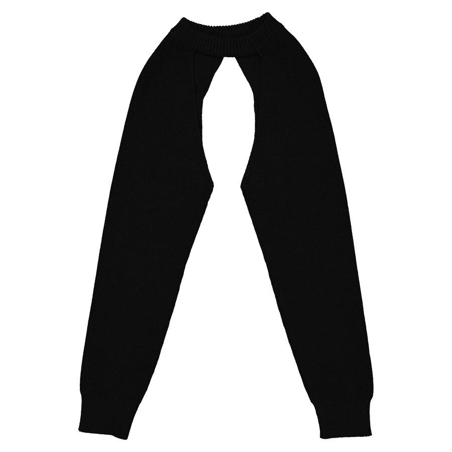 商品Burberry|Ladies Black Wool-Blend Shrug,价格¥621,第3张图片详细描述