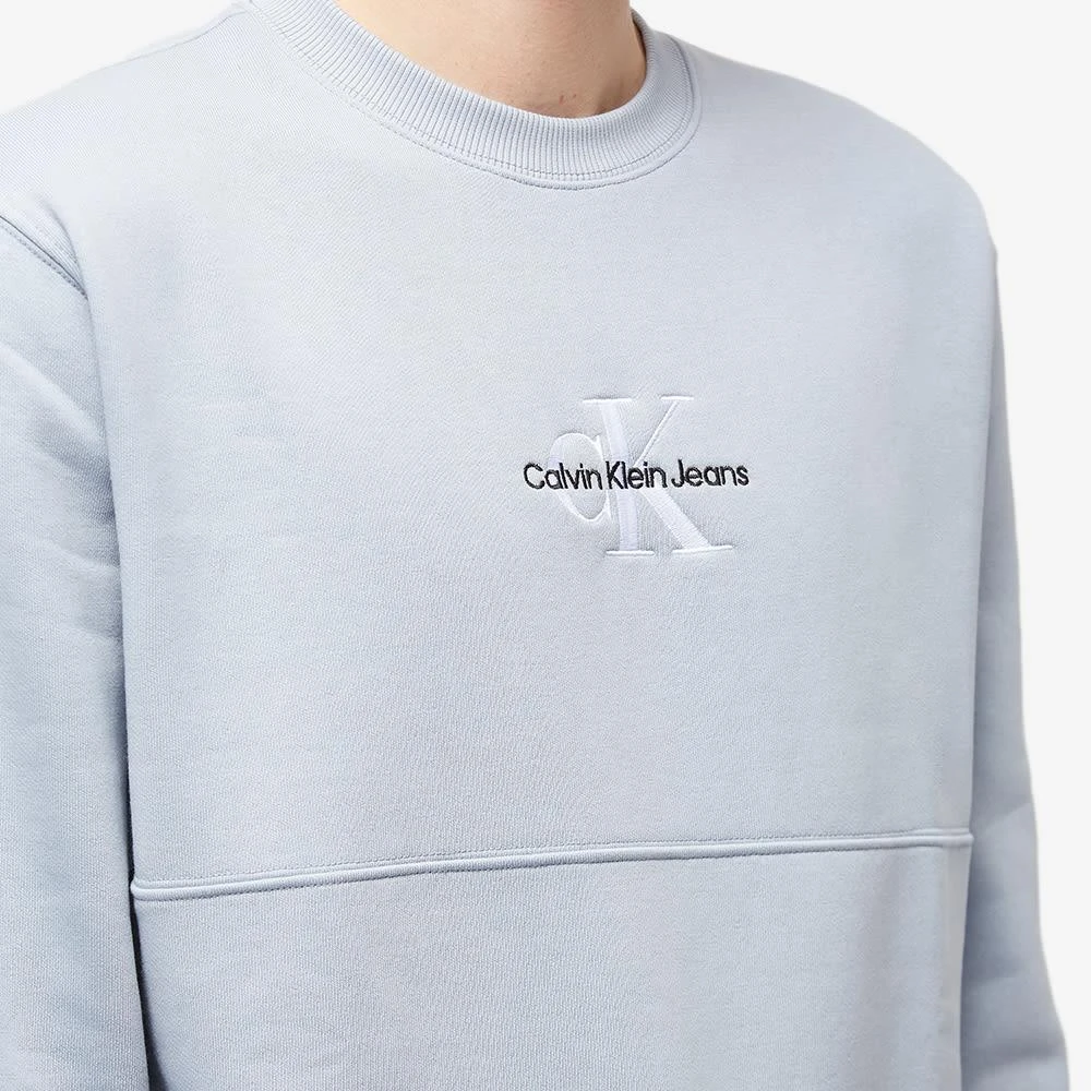 商品Calvin Klein|Calvin Klein Monogram Logo Crew Sweat,价格¥443,第5张图片详细描述