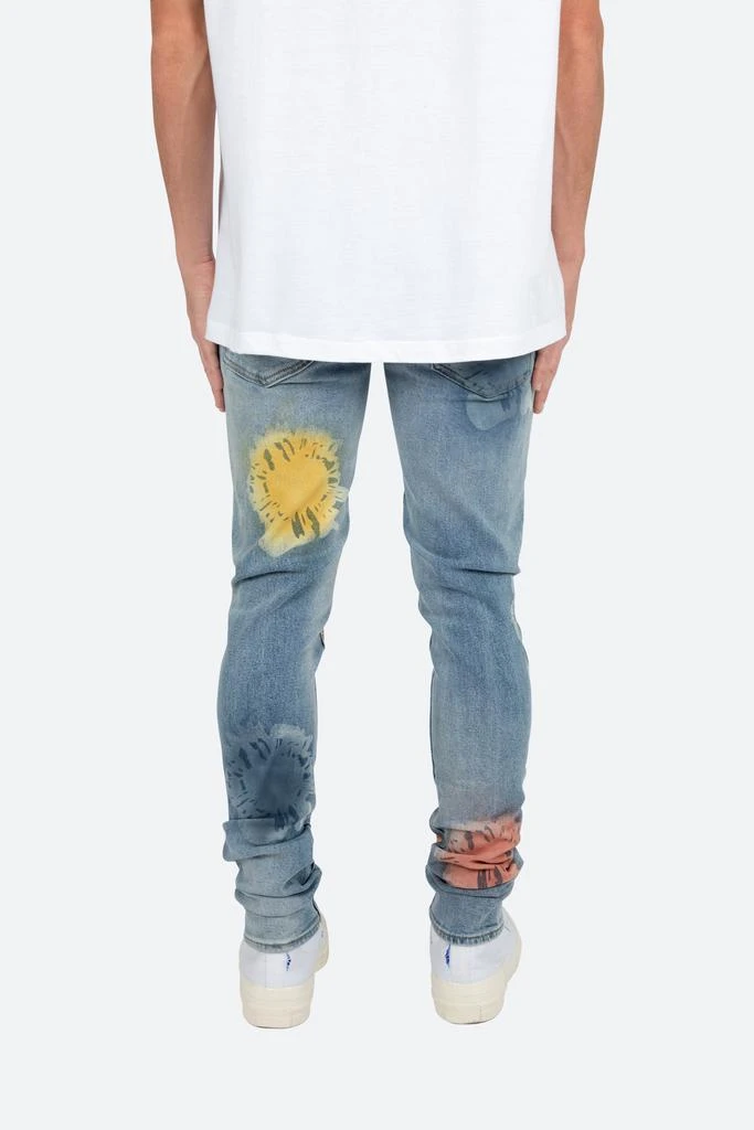 商品MNML|M360 Burst Slim Denim - Light Blue,价格¥287,第4张图片详细描述