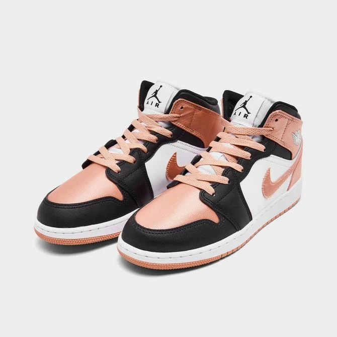 商品Jordan|Big Kids' Air Jordan 1 Mid Casual Shoes,价格¥753,第2张图片详细描述