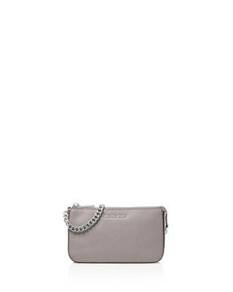 商品Michael Kors|Chain Pouchette Medium Leather Clutch  ,价格¥330,第1张图片