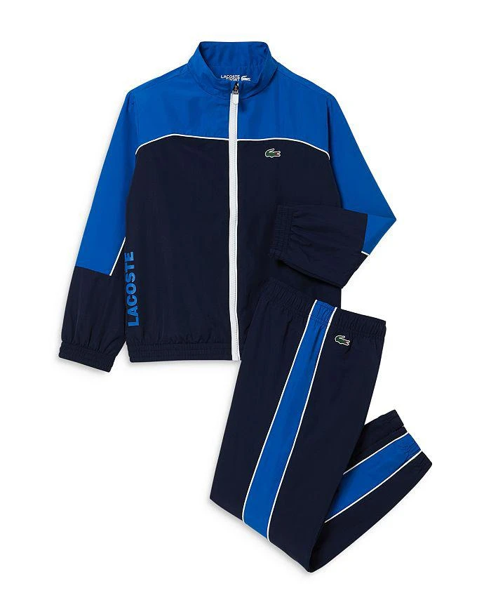 商品Lacoste|Boys' SPORT Color Block Tracksuit - Little Kid, Big Kid,价格¥1102,第1张图片