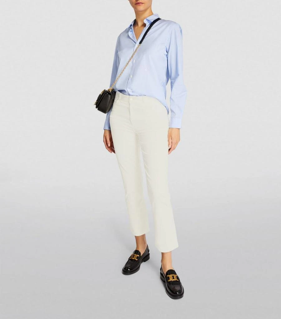 商品Paige|Corduroy Cindy High-Rise Straight Jeans,价格¥1790,第2张图片详细描述