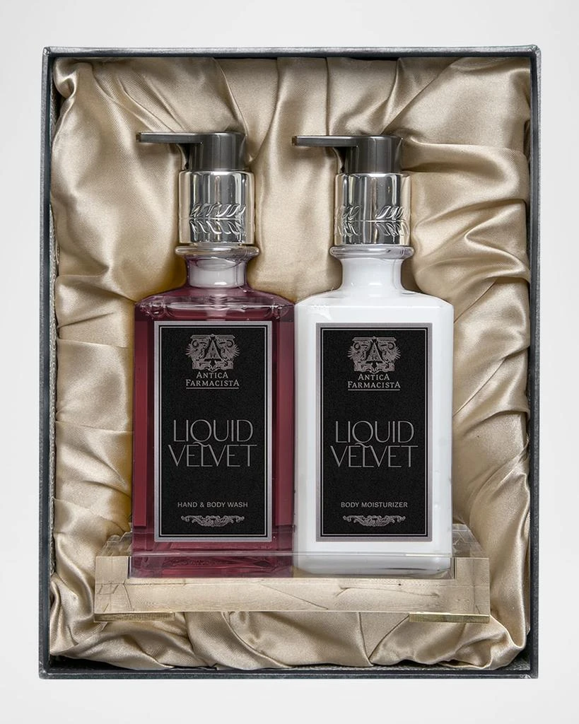 商品Antica Farmacista|Liquid Velvet Lucite Bath & Body Gift Box, 2 x 10 oz.,价格¥750,第1张图片
