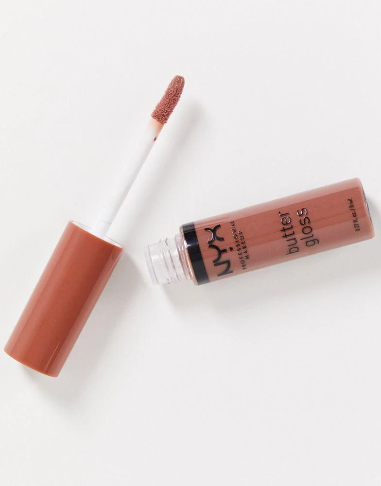 商品NYX Professional Makeup|NYX Professional Makeup Butter Gloss Lip Gloss - Butterscotch,价格¥47,第3张图片详细描述