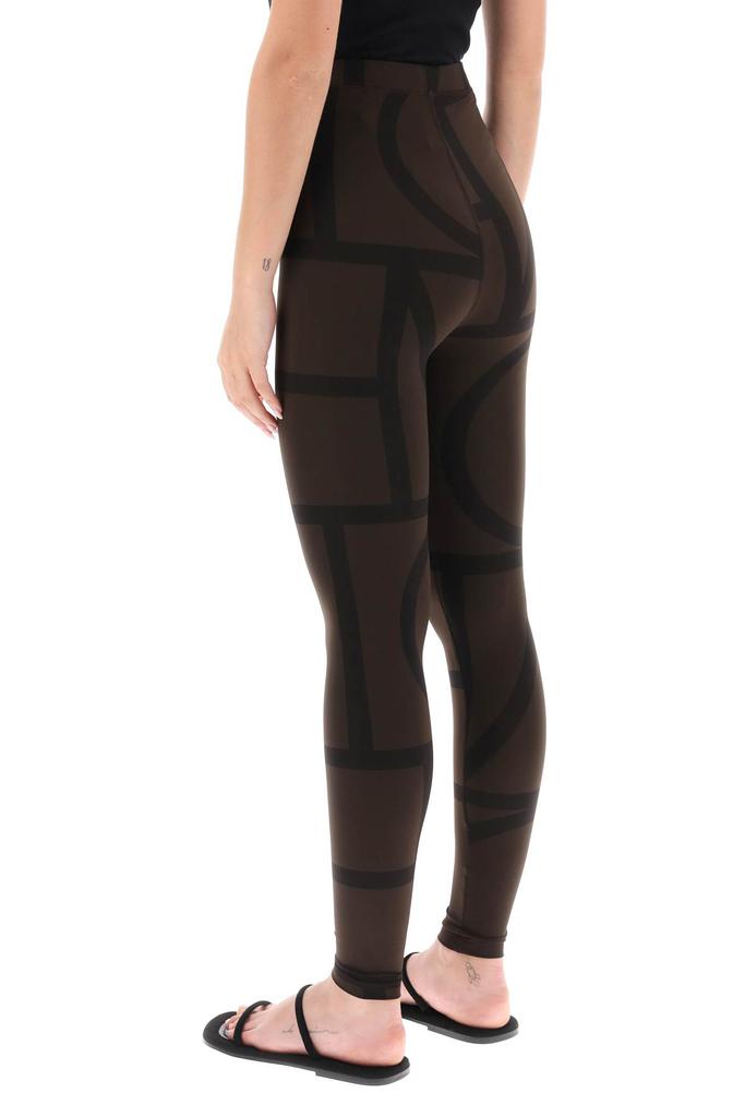 Toteme leggings with monogram motif商品第3张图片规格展示