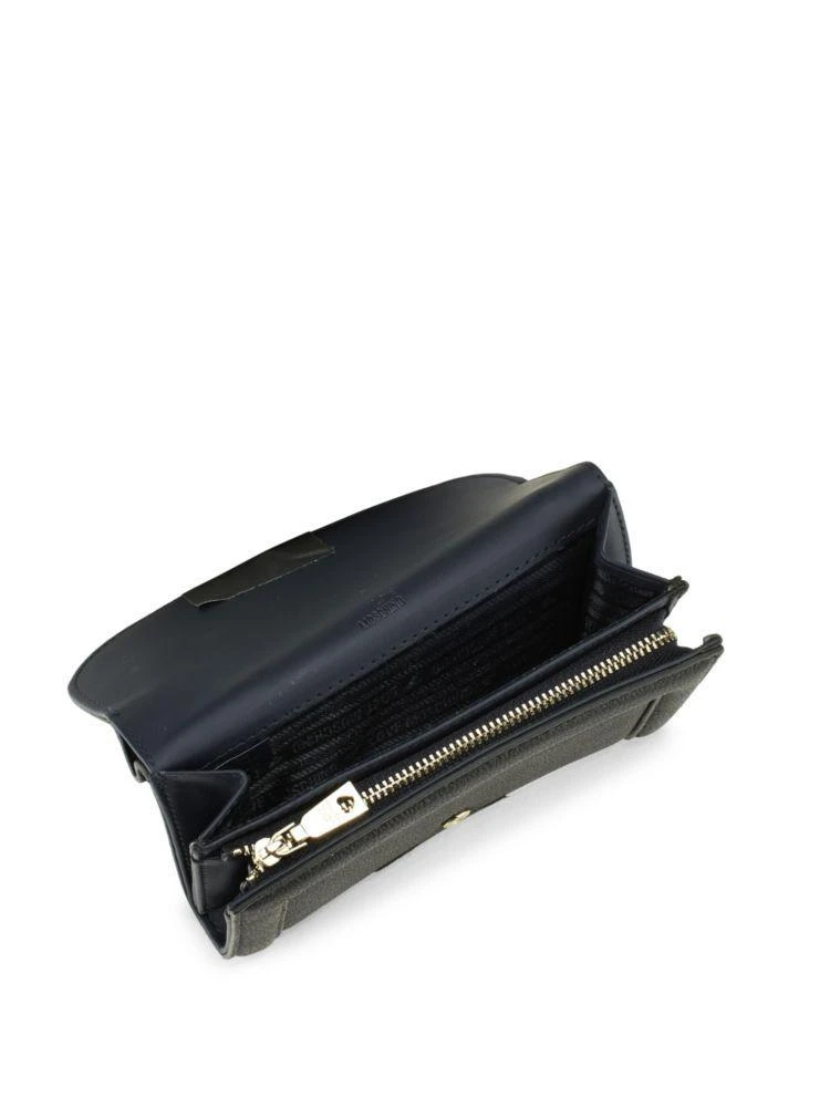 商品Moschino|Foldover Snap-Flap Wallet,价格¥433,第2张图片详细描述