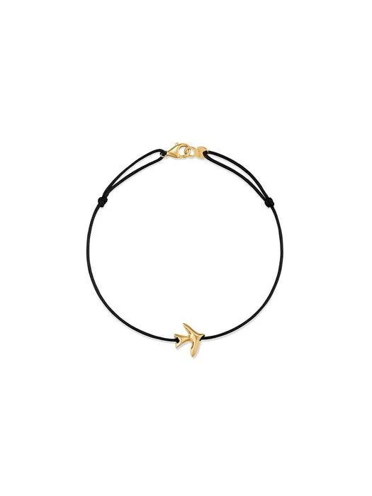 商品hyeres-lor|Colombe d'Or 002 Flying 14K Bracelet S_Black,价格¥1441,第1张图片