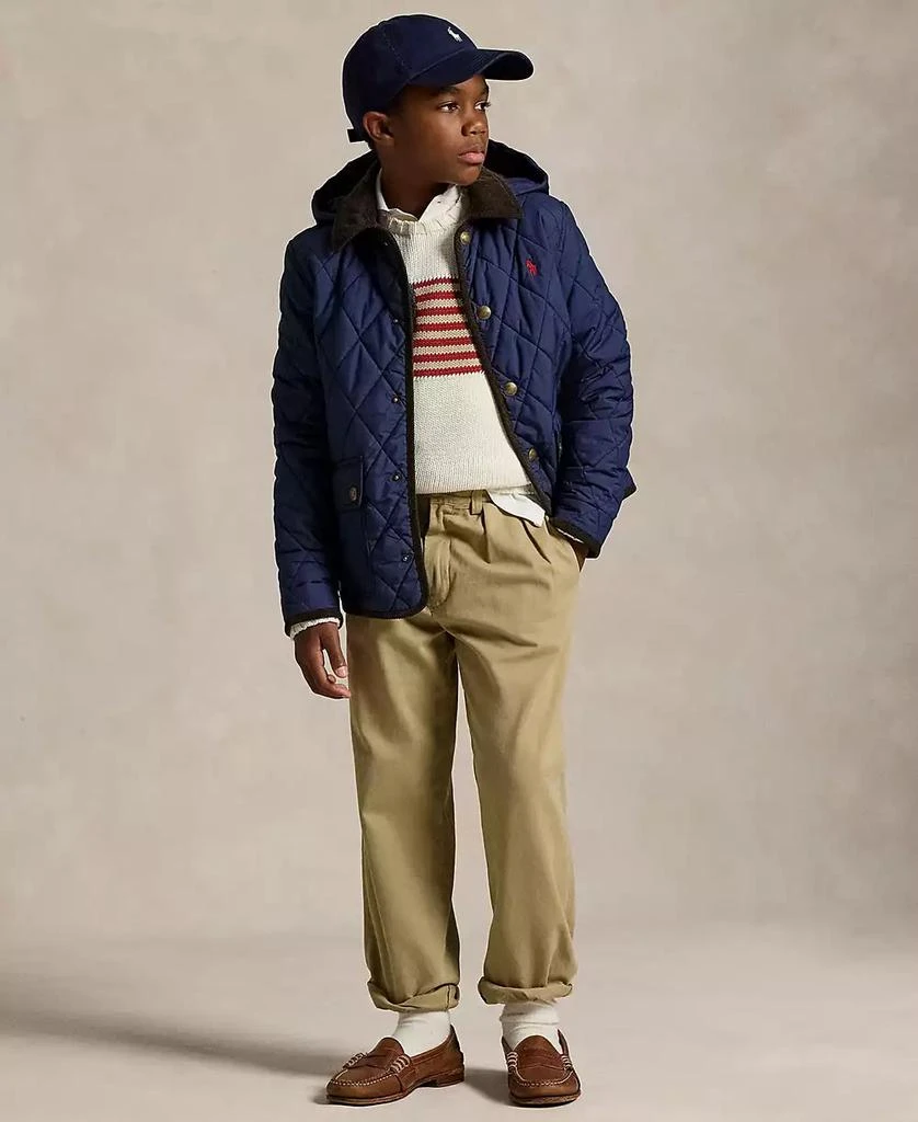 商品Ralph Lauren|Big Boys Hooded Barn Jacket,价格¥736,第5张图片详细描述