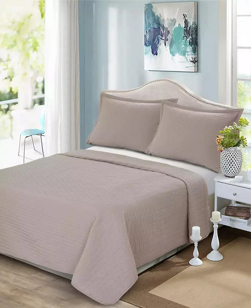 商品Videri Home|Brick Quilted Coverlet,价格¥658,第2张图片详细描述