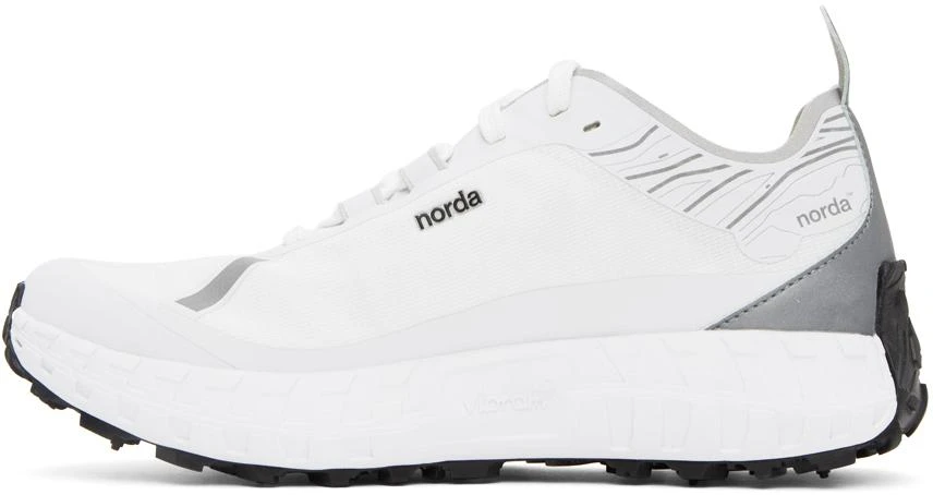 商品Zegna|White norda Edition Sneakers,价格¥2549,第3张图片详细描述