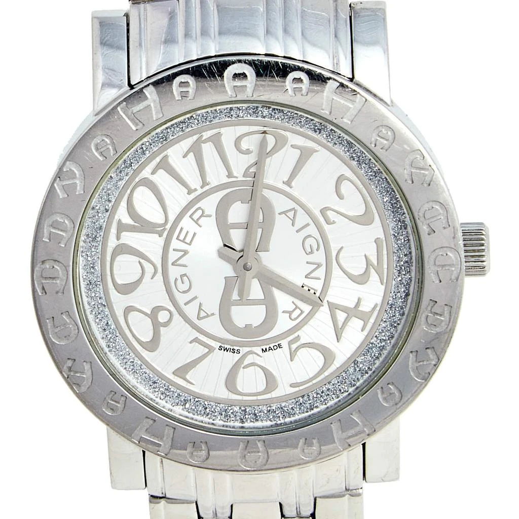商品[二手商品] Aigner|Aigner Silver Stainless Steel Cortina A26300 Women's Wristwatch 35 mm,价格¥884,第3张图片详细描述
