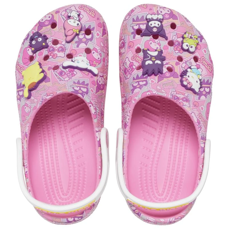 商品Crocs|Crocs Hello Kitty Classic Clogs - Women's,价格¥442,第4张图片详细描述