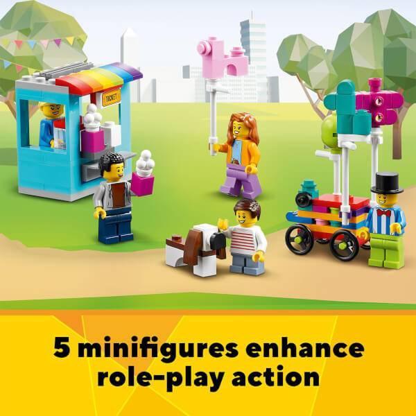 商品LEGO|LEGO Creator: 3in1 Ferris Wheel Fairground Building Set (31119),价格¥692,第7张图片详细描述