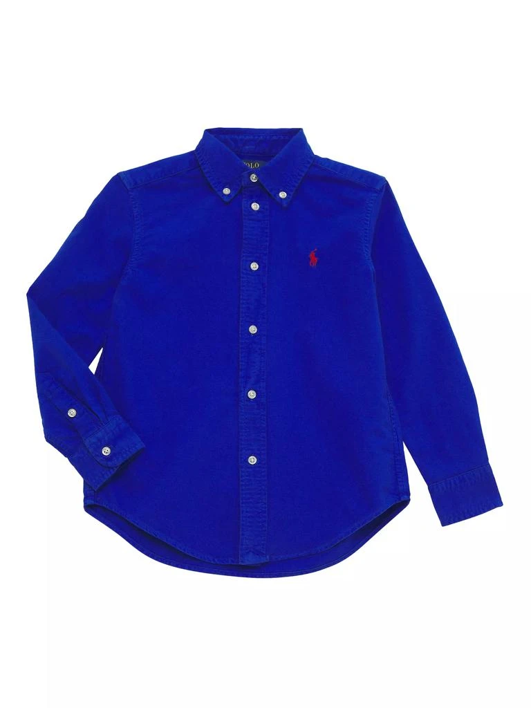 商品Ralph Lauren|Little Boy's &amp; Boy's Oxford Button-Down Sport Shirt,价格¥248,第1张图片