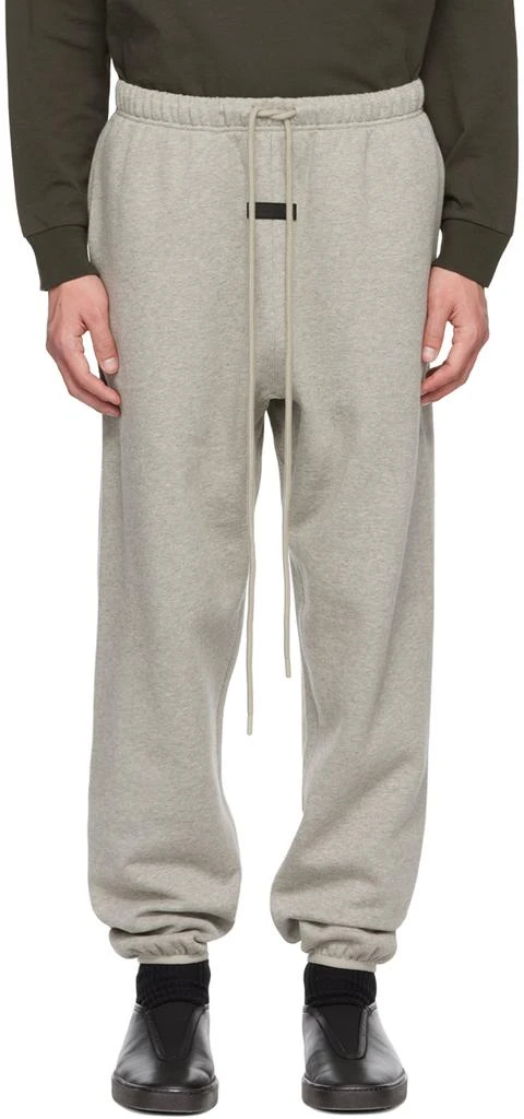 商品Essentials|Gray Drawstring Sweatpants,价格¥700,第1张图片