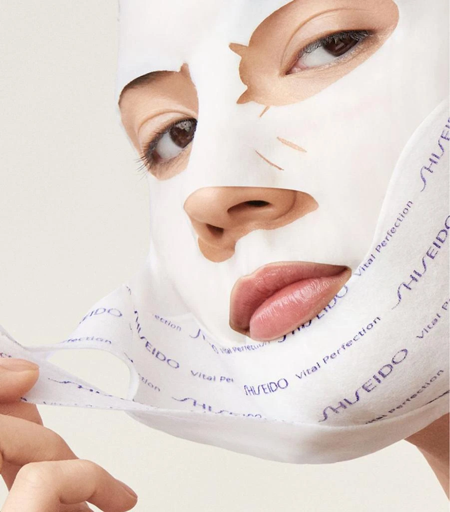 商品Shiseido|Vital Perfection LiftDefine Radiance Face Mask (Pack of 6),价格¥988,第2张图片详细描述
