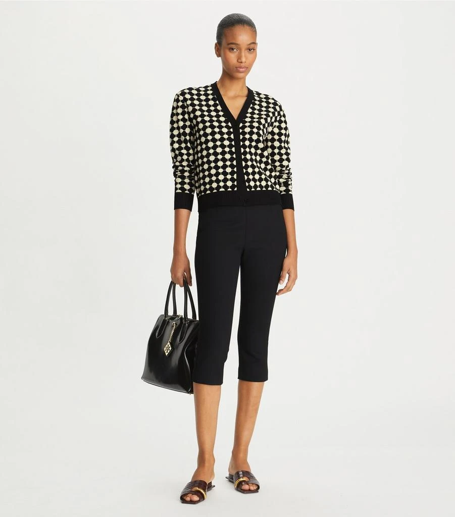 商品Tory Burch|Jacquard Viscose Cardigan,价格¥2480,第2张图片详细描述