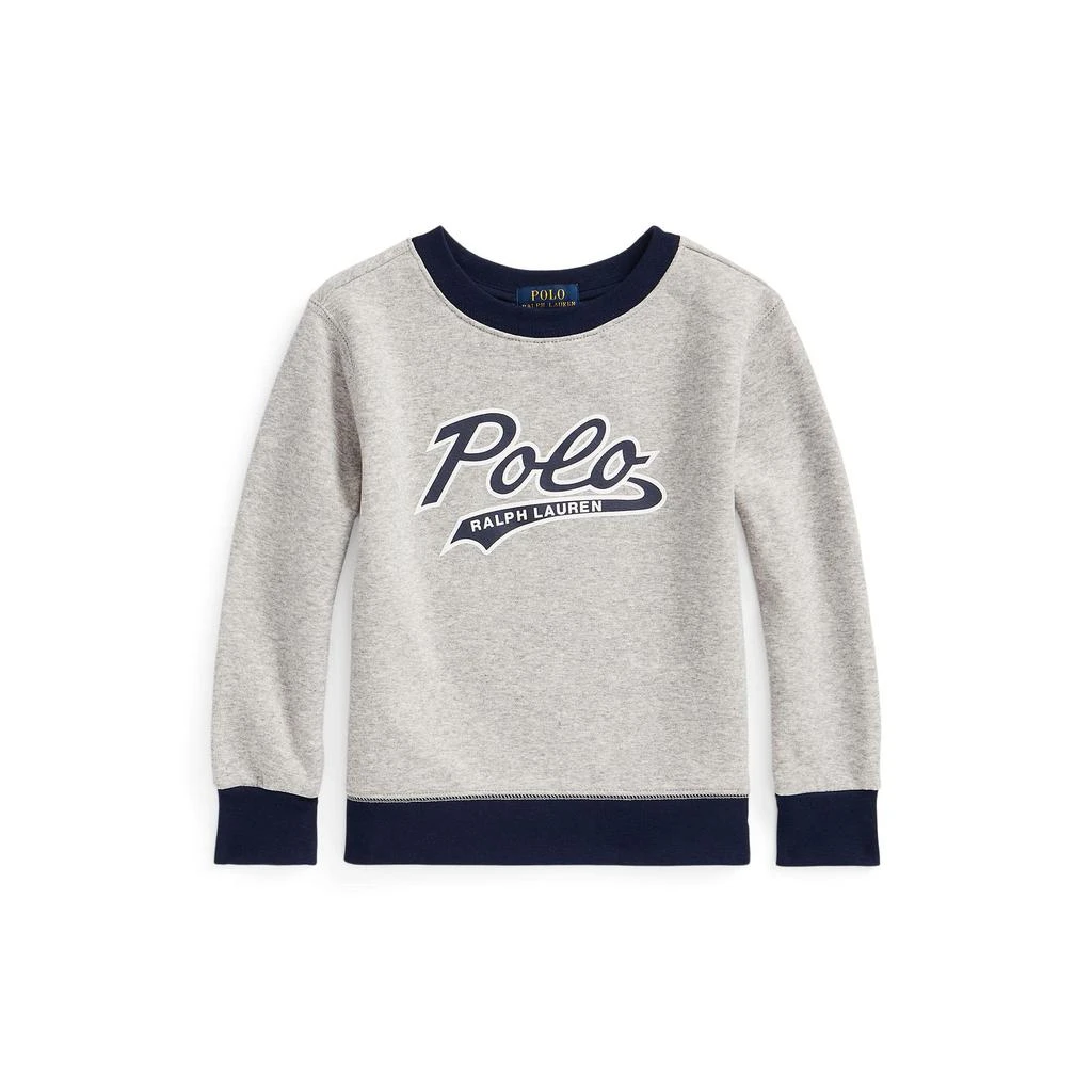 商品Ralph Lauren|Logo Fleece Sweatshirt (Toddler),价格¥224,第1张图片