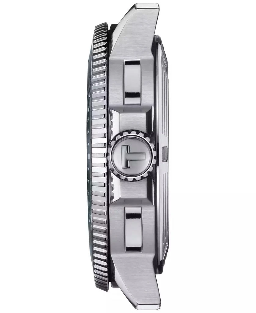 商品Tissot|Men's Seastar 1000 Powermatic 80 Automatic Stainless Steel Bracelet Watch 43mm,价格¥6307,第2张图片详细描述